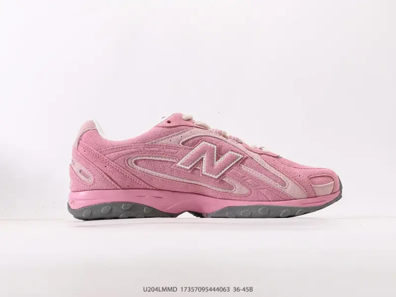 新百伦New Balance 204L 薄底鞋 薄底皮质鞋带德训miu系 减震耐磨包裹性支撑轻便 低帮 生活休闲鞋 轻盈脚感质感兼具鞋身 U204LMMD #17357095444063